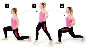 Jumping Lunges