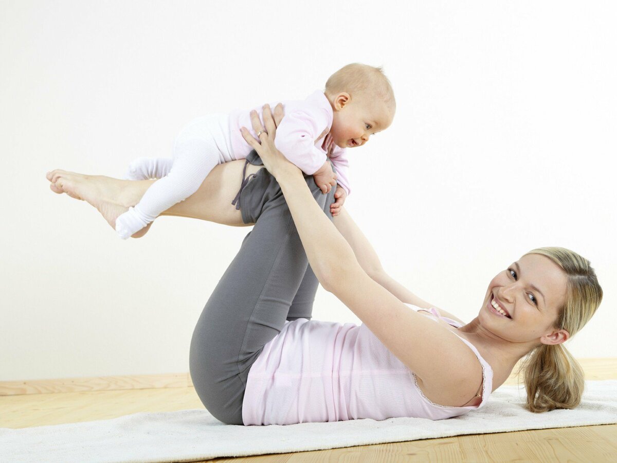 Κύρια φωτογραφία για το άρθρο: Άσκηση μετά την εγκυμοσύνη. 3 Σημεία που πρέπει να προσέξετε!